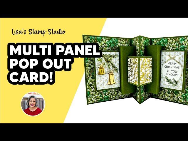 How to Make an Easy Multi Panel Pop Out Card with Stampin' Up!