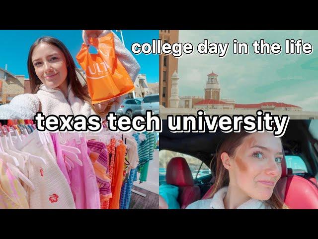 college vlog @ texas tech university