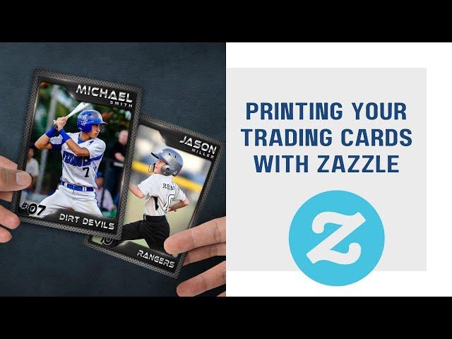 Printing with Zazzle: Sports Trading Cards by PhotoDigiStudio