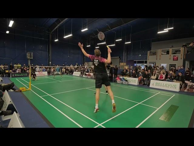 Bellevue Badminton Club Viktor Axelsen Exhibition - Axelsen/Yang vs Hu/Zhang