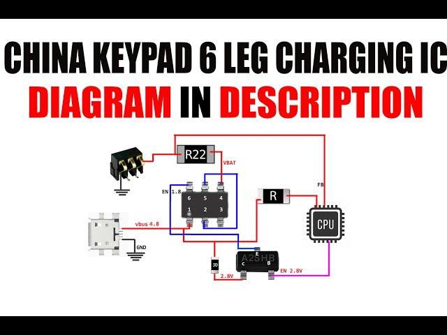 CHINA KEYPAD MOBILE CHARGING PROBLEM DIAGRAM