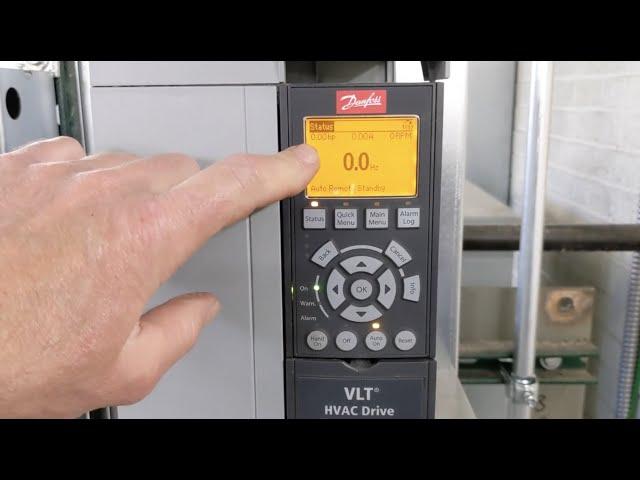 How To Limit the High Speed Setting on a Danfoss Variable Frequency Drive