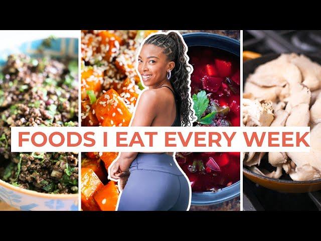 12 Year Vegan Glow-up | 5 foods I eat Every Week