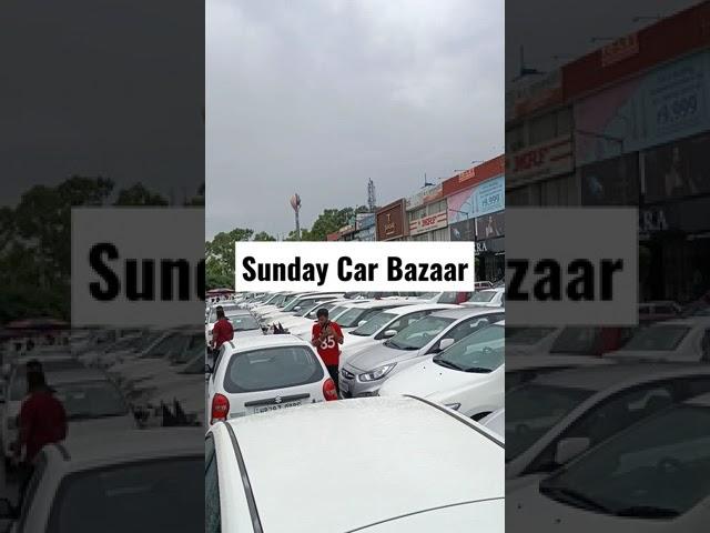 Sunday car bazaar Chandigarh, Biggest used car market of India