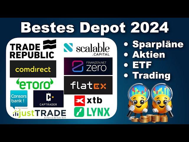 Depot-Vergleich  Der Beste Broker für Sparpläne, Aktien, ETF und Trading