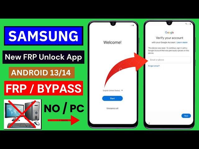 Finally New Security 2024 || Samsung FRP Bypass Android 13/14 Without Pc || No *#0*# - ADB Fail