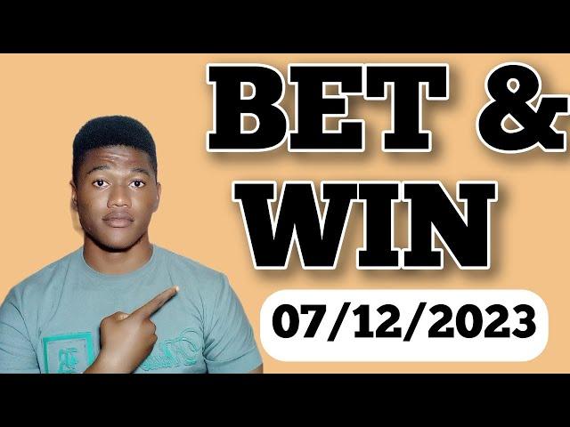 FOOTBALL PREDICTIONS TODAY 7/12/2023 SOCCER PREDICTIONS TODAY | BETTING TIPS, #footballpredictions