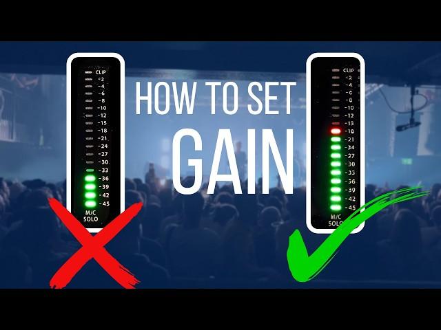 Does Gain Matter in Live Sound?