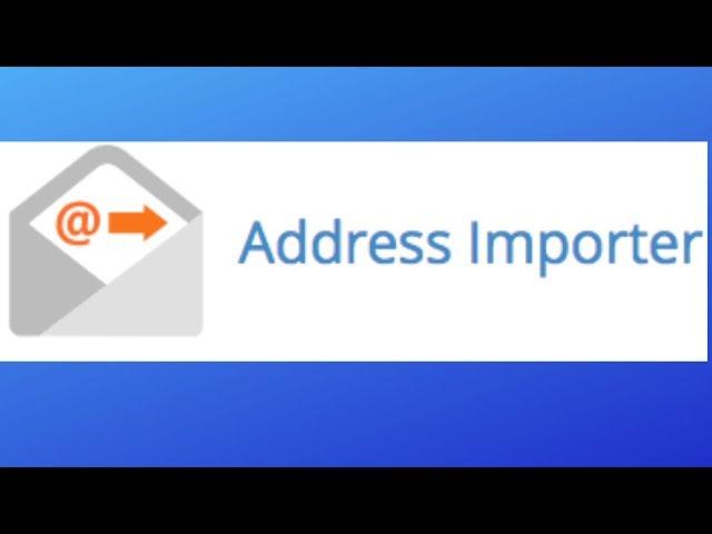 Import emails and forward emails in cPanel