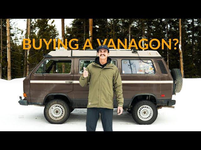 Watch This BEFORE Buying a Vanagon!