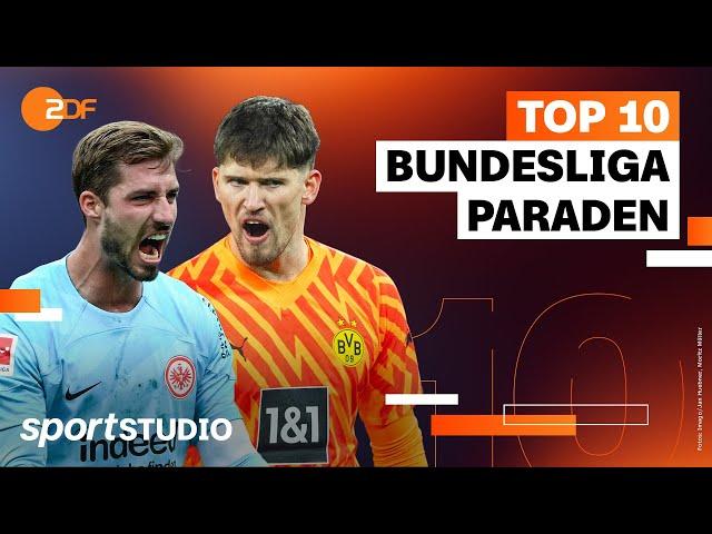 Top 10 Torwart-Paraden der Bundesliga 2023/24 | sportstudio