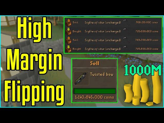 How to Flip Expensive Items! - OSRS High Margin Flipping Guide