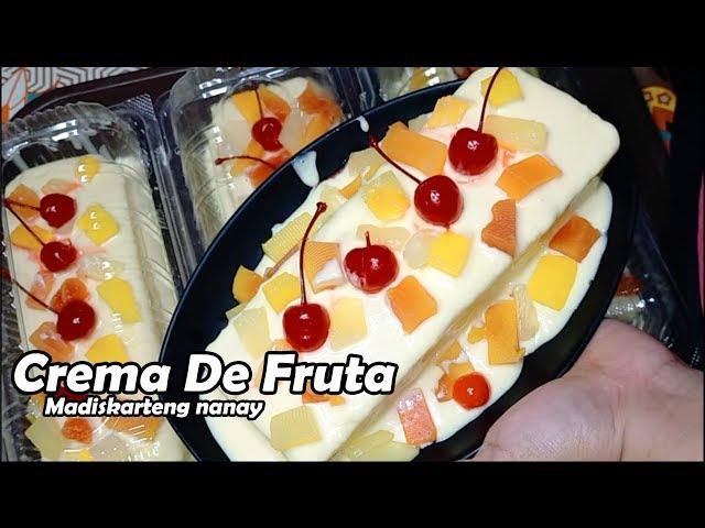 Crema de Fruta | Madiskarteng Nanay