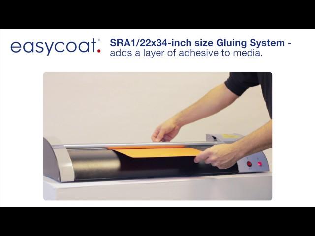 Easycoat® Gluing System and Easyguide™ Media Carrier Tray Video