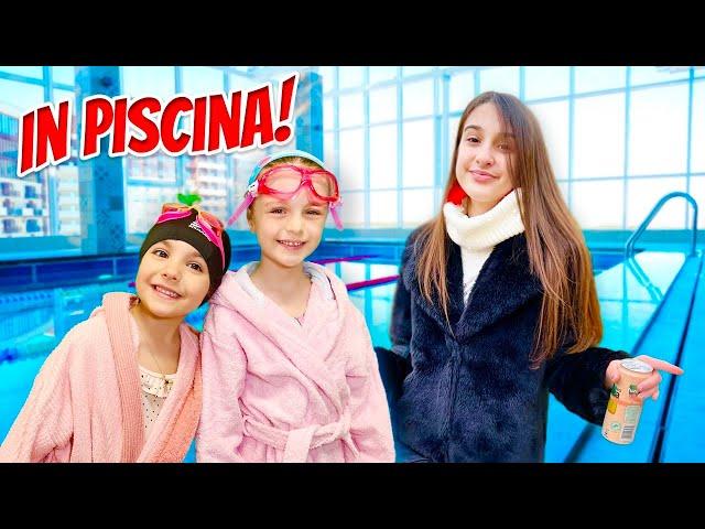 LUDOVICA Fa LEZIONI di NUOTO Per La Prima Volta ‍️ •VLOG•