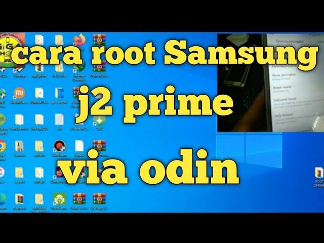 cara root Samsung j2 prime || via odin
