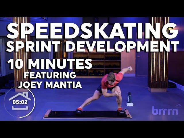 10 Minute Speedskating Sprint Development with Joey Mantia