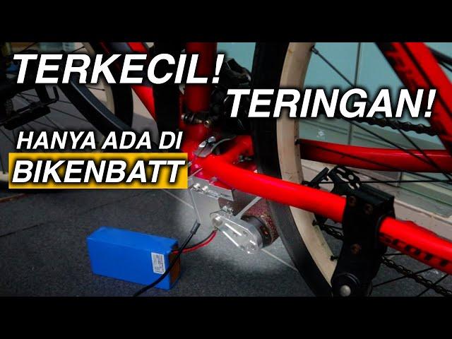 MUDAH DIBONGKAR PASANG! MESIN SEPEDA TERKECIL! GOES ON BY BIKENBATT