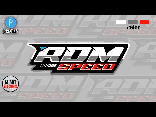 CARA MEMBUAT LOGO RACING KEREN DI PIXELLAB TERBARU