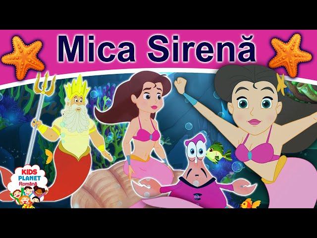 Mica Sirenă | Povești pentru copii | Desene animate | Basme În Limba Română | Povești