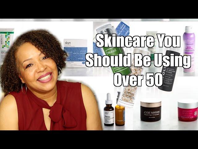 Anti Aging Skincare Products You SHOULD Be Using Over 50 | Mature Skin