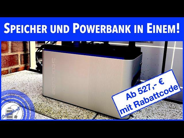 Endlich Speicher für mein Balkonkraftwerk - Storcube modular und günstig