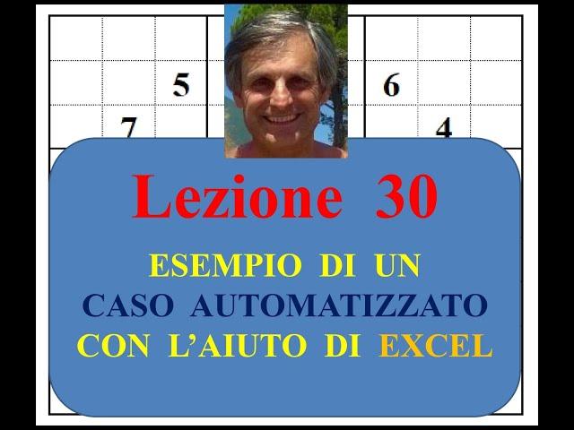 Lez. 30: velocizzare i tempi di soluzione del sudoku