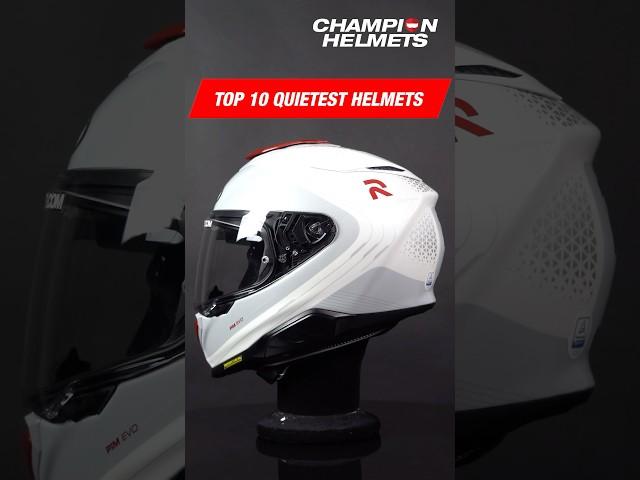 Top 10 Quietest Helmets of 2025 - Out Now! - ChampionHelmets #helmet #review #top10  #motorcyclegear