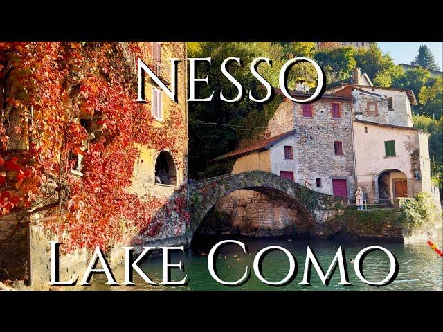 Discover Nesso: Lake Como’s Most Beautiful Autumn Escape! ‍