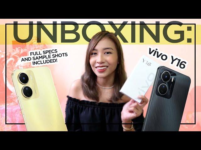 UNBOXING: vivo Y16 | Specs, price, photo, and video samples (with promo until Sept 24)