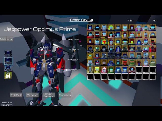 Playing TRANSFORMERS ROBLOX Games #3