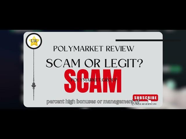 Polymarket Review polymarket.group Reviews Scam?