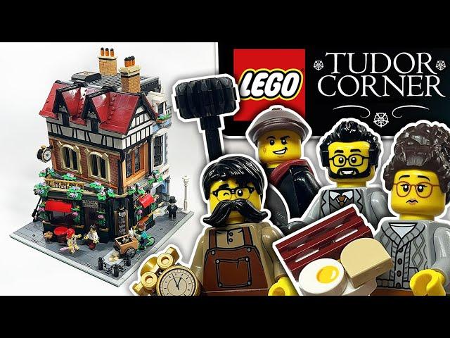 LEGO Tudor Corner Modular Building (10350) - 2025 EARLY Set Review