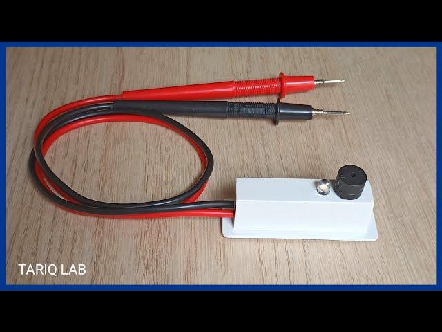 How To Make a Continuity Tester | Component Tester