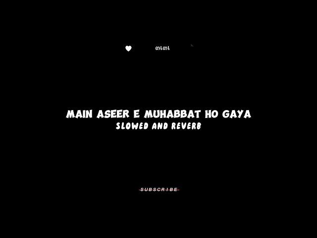 Main Aseer E Muhabbat Ho Gaya | Slowed Reverb | Adnan Dhol | Zid Ost | Soch The Band | iqrameemi 