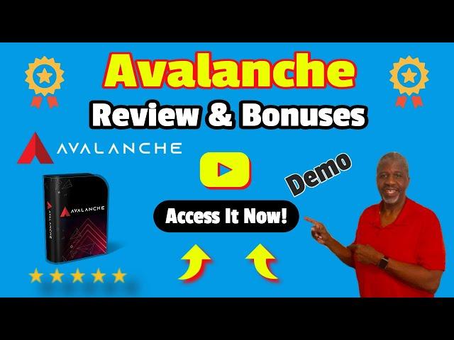 Avalanche Review ⭐  Avalanche Software Review  Demo ‍️BONUSES 