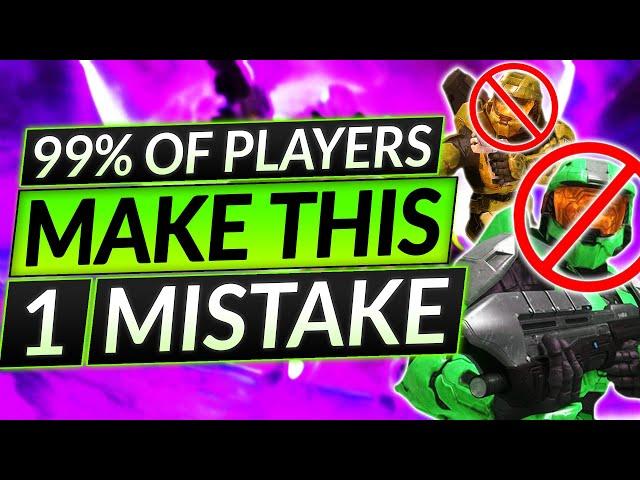 1 BRUTAL MISTAKE Every Halo Infinite Player Makes - Tips to RANK UP FAST