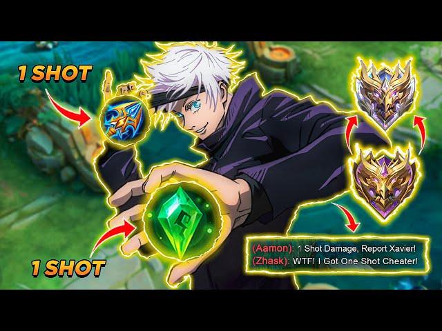 WTF! GLOBAL XAVIER 95% WINRATE NEW SECRET BUILD FOR UNLI ULTIMATE!  | XAVIER BEST BUILD 2024 | MLBB