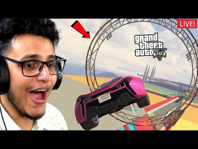 GTA 5 Parkour Races with the Gang!!