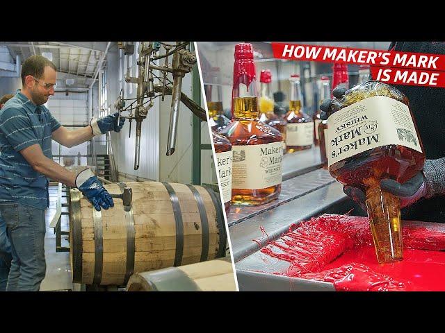 How the Maker's Mark Distillery Produces 24 Million Bottles of Bourbon per Year — Dan Does