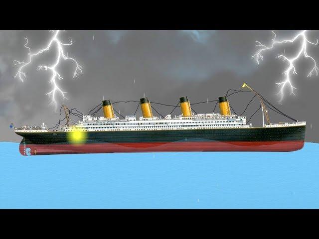 I Sank the Titanic in the NEW Super Storms and it was Awesome!  - Floating Sandbox Gameplay