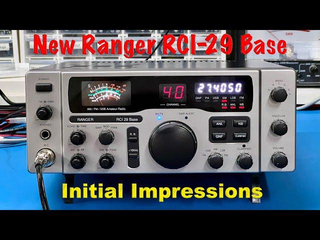 New RCI 29 Base - Unboxing & Initial Impressions - CB Valentine's Day Special