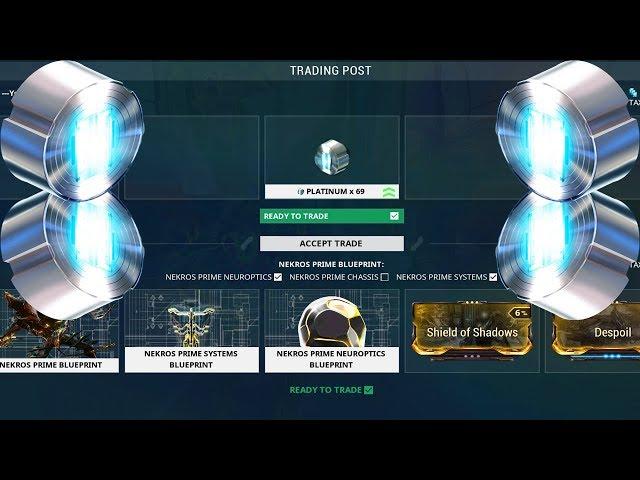 Road to 50k Plat | Warframe Trade Chat Pt1