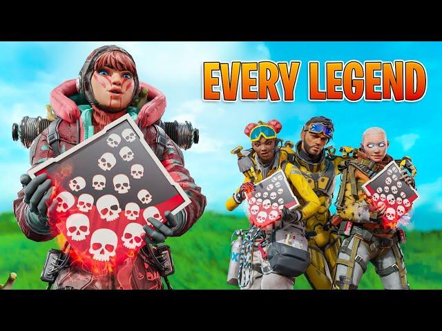 20 Bomb on EVERY LEGEND in ONE SEASON (World Record)