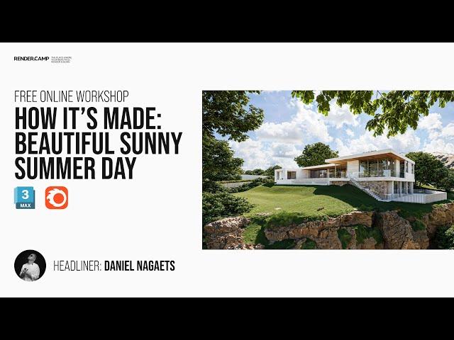 Learn How To Create Beautiful Archviz In An Hour  | 3Ds Max + Corona Renderer Workshop