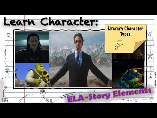 Learn Literary Character Types Using TV and Movie Clips