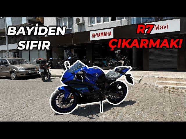 YAMAHA YZF-R7 ALMAK!