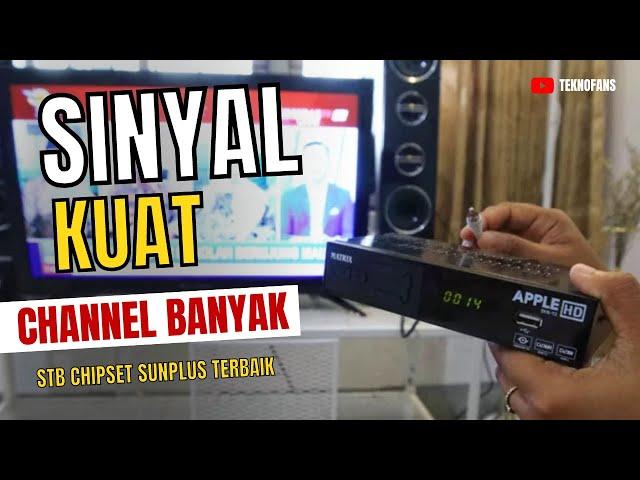 CEK  5 STB PALING KUAT SINYAL CHIPSET SUNPLUS Terbaik PALING PEKA dan MURAH!