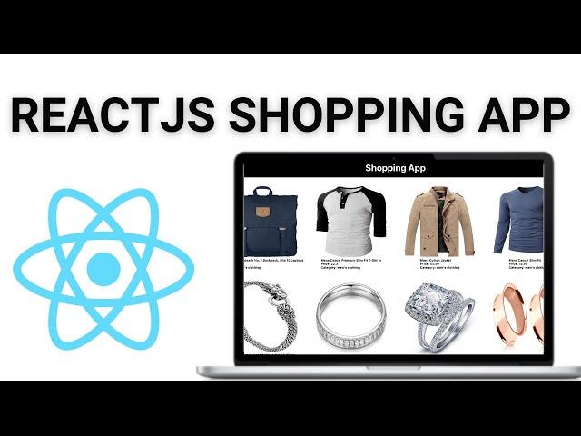  Shopping App with ReactJS | ReactJS project | React Hooks | Axios | Fake Store API | Part [1]