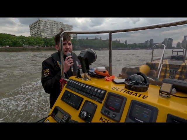 River Thames, London in 4K (Skipper POV; A Day In The Life)